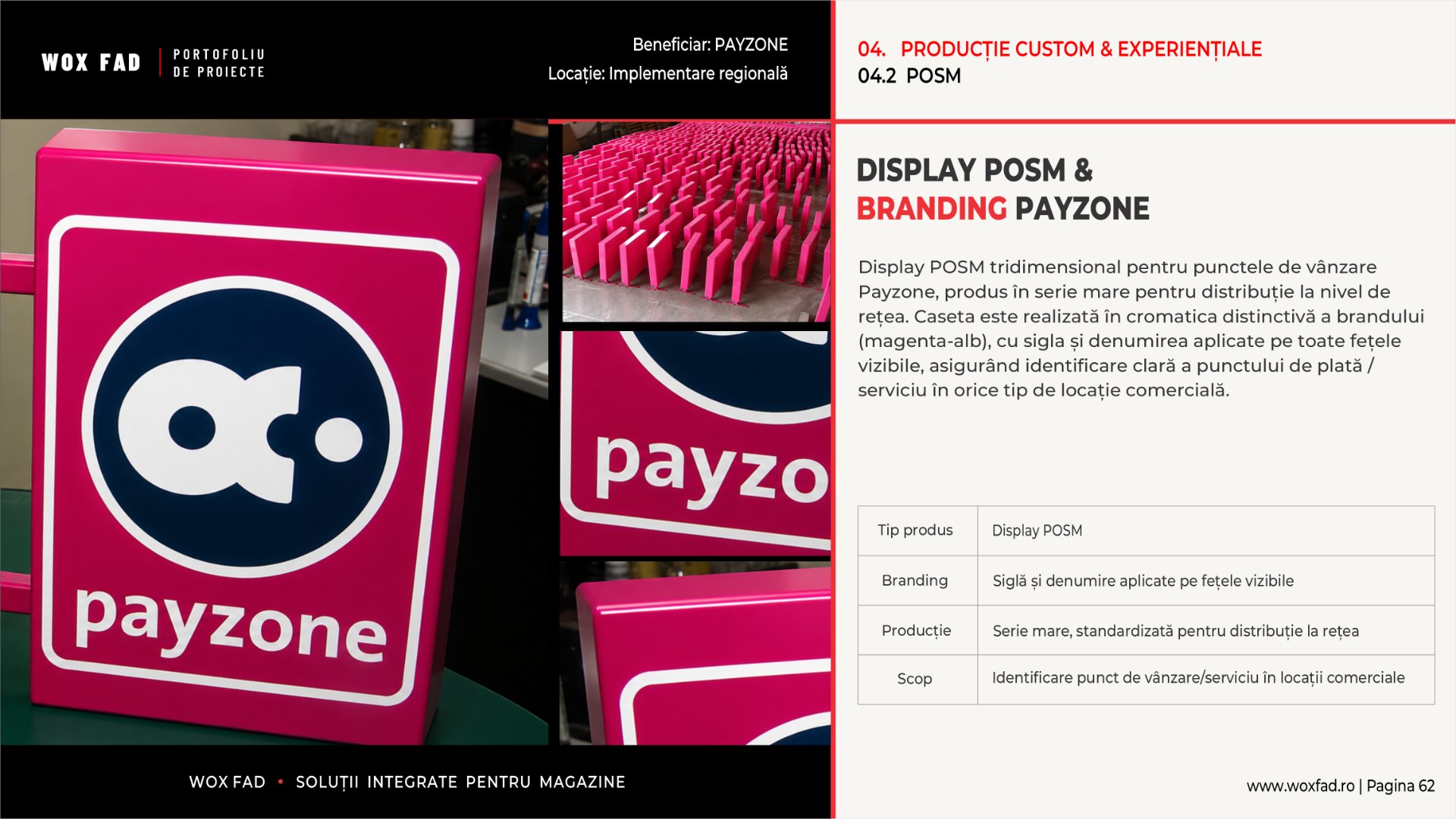 Payzone — Display POSM & branding